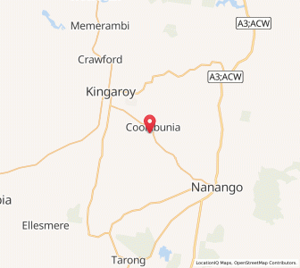 Map of Coolabunia, Queensland