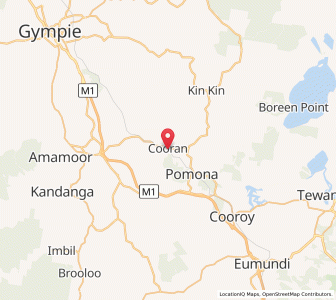 Map of Cooran, Queensland