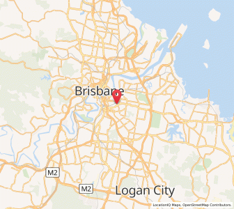 Map of Coorparoo, Queensland