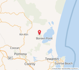 Map of Cootharaba, Queensland