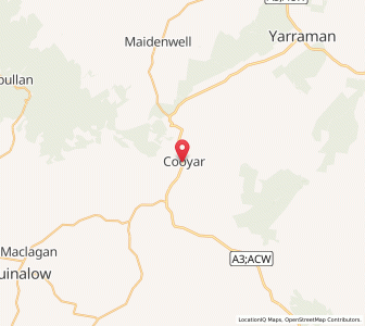 Map of Cooyar, Queensland