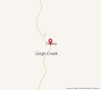 Map of Copley, South Australia