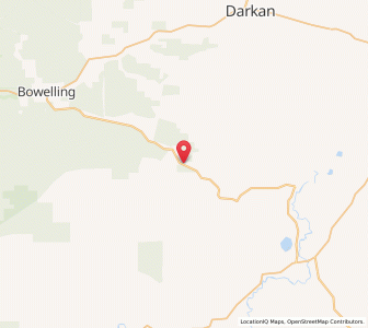 Map of Cordering, Western Australia