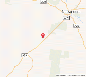 Map of Corobimilla, VictoriaVictoria