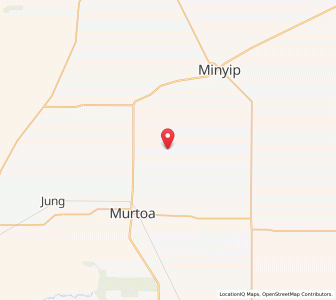 Map of Coromby, VictoriaVictoria