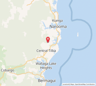 Map of Corunna, New South Wales