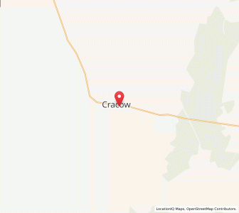 Map of Cracow, Queensland