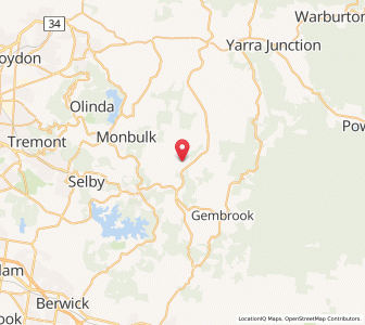 Map of Crichtons, VictoriaVictoria