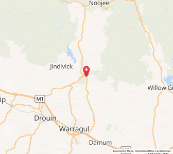 Map of Crossover, VictoriaVictoria