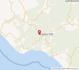 Map of Crowes, VictoriaVictoria