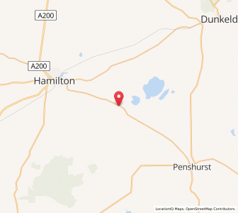 Map of Croxton, VictoriaVictoria