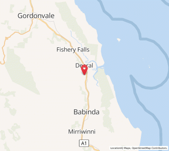 Map of Cucania, Queensland
