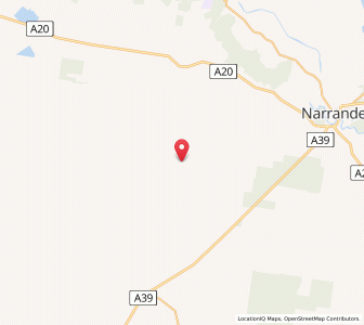 Map of Cuddell, VictoriaVictoria