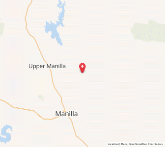 Map of Cuerindi North, New South Wales