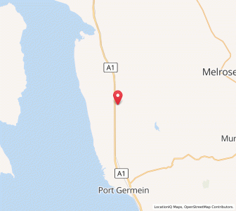 Map of Culdaburra, South Australia