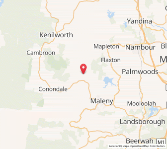 Map of Curramore, Queensland