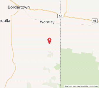 Map of Custon, South Australia