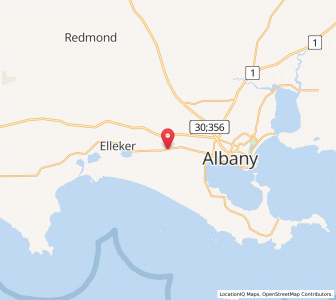 Map of Cuthbert, Western Australia