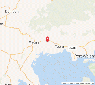 Map of Cypress Grove, VictoriaVictoria