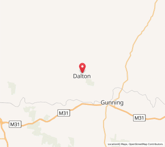 Map of Dalton, New South Wales