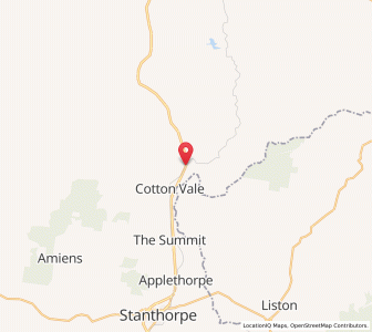 Map of Dalveen, Queensland