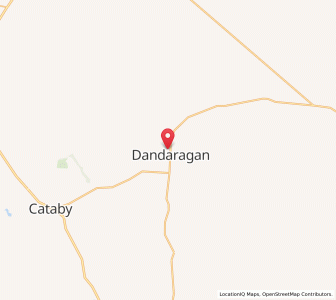 Map of Dandaragan, Western Australia