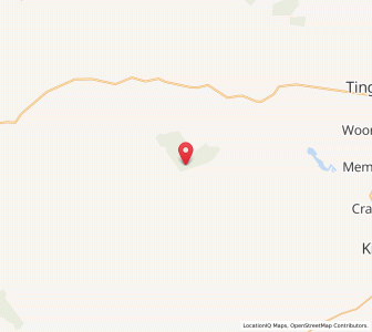 Map of Dangore, Queensland