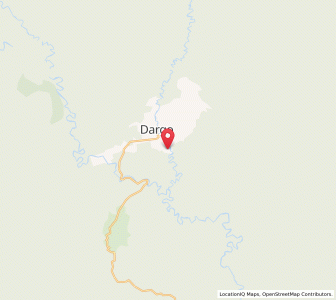 Map of Dargo, VictoriaVictoria