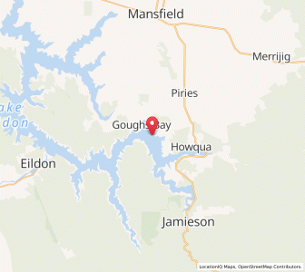 Map of Darlingford, VictoriaVictoria