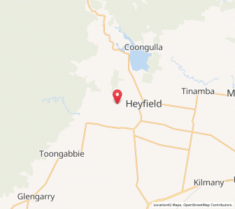 Map of Dawson, VictoriaVictoria