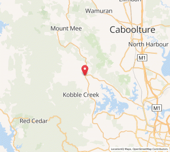 Map of Dayboro, Queensland