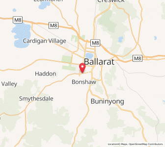 Map of Delacombe, VictoriaVictoria