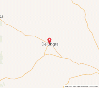 Map of Delungra, New South Wales