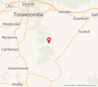 Map of Deverton, Queensland