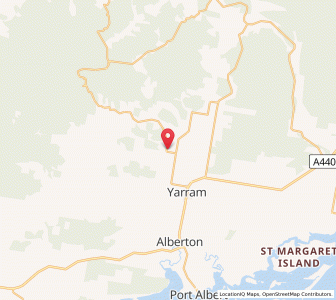 Map of Devon, VictoriaVictoria