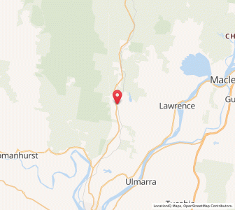 Map of Dilkoon, New South Wales