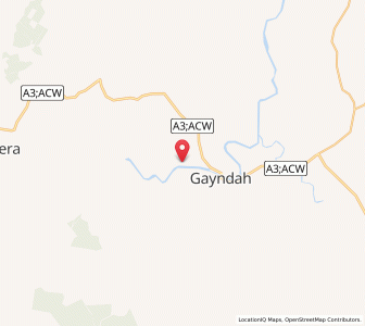 Map of Dimbir, Queensland