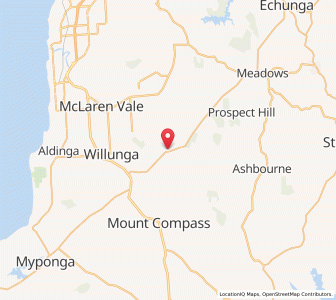 Map of Dingabledinga, South Australia