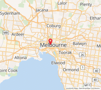 Map of Docklands, VictoriaVictoria