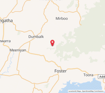 Map of Dollar, VictoriaVictoria