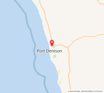 Map of Dongara, Western Australia