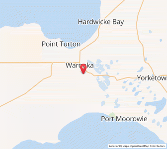 Map of Double Springs, South Australia