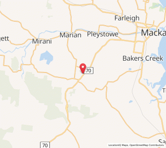 Map of Drapers, Queensland