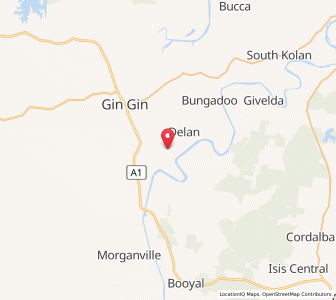 Map of Drinan, Queensland