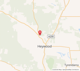 Map of Drumborg, VictoriaVictoria