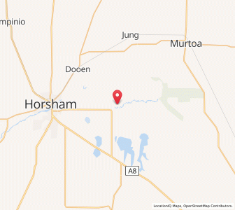 Map of Drung Drung, VictoriaVictoria