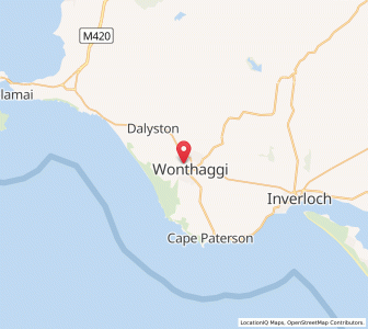 Map of Dudley South, VictoriaVictoria