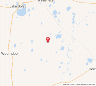 Map of Dundonnell, VictoriaVictoria