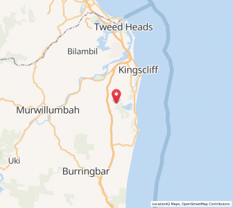 Map of Duranbah, New South Wales