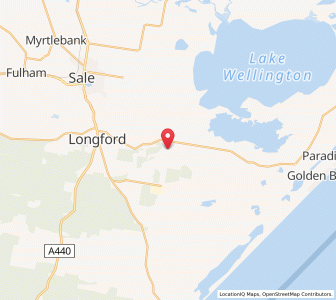 Map of Dutson, VictoriaVictoria